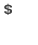 Clip art  document with a dollar sign on it
